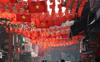 Các địa phương rực rỡ cờ, hoa chào mừng Đại hội XIV của Đảng