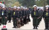 Lực lượng vũ trang ngày đêm canh trực bảo vệ tuyệt đối an toàn Đại hội XIV của Đảng