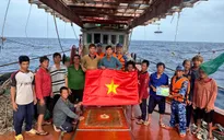 Những con tàu nơi tuyến đầu gửi niềm tin về Đại hội XIV của Đảng