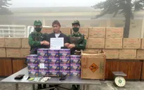 Bộ đội Biên phòng Thanh Hóa triệt phá đường dây vận chuyển hơn 1 tấn pháo hoa nổ trái phép