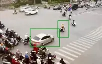 Cảnh sát giao thông Hà Nội kịp thời hỗ trợ sản phụ đến bệnh viện an toàn