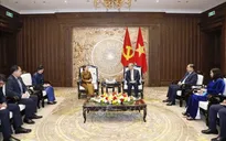 Tổng Bí thư Tô Lâm tiếp Đoàn đại biểu Đảng Nhân dân Campuchia