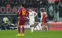 Hòa AS Roma, AC Milan tụt lại trong cuộc đua vô địch tại Serie A