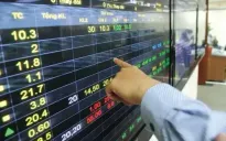 VN-Index lùi về 1.830 điểm