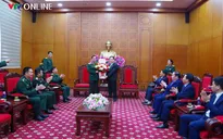 Quân khu 2 thăm, chúc Tết tại Sơn La