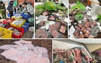 Đột kích 5 kho lạnh tại Thanh Hóa, thu giữ hơn 1,1 tấn thực phẩm không rõ xuất xứ