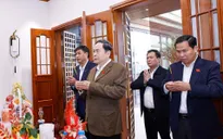 Chủ tịch Quốc hội Trần Thanh Mẫn tri ân các đồng chí nguyên lãnh đạo Đảng, Nhà nước