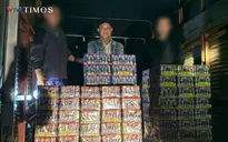 Liên tiếp “đánh sập” các đường dây pháo lậu trước Tết Nguyên đán