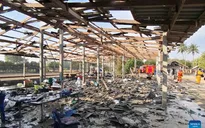 Nổ lớn tại nhà máy pháo hoa ở Thái Lan khiến nhiều người bị thương