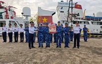 Cán bộ chiến sĩ lên đường trực Tết Nguyên đán Bính Ngọ 2026 tại vùng biển Trường Sa