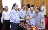 Chủ tịch Quốc hội Trần Thanh Mẫn gặp mặt lãnh đạo thành phố Cần Thơ qua các thời kỳ