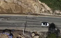 Quốc lộ 19 qua đèo An Khê xuống cấp dù dự án chưa bàn giao