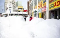 Số người thiệt mạng do tuyết rơi kỷ lục tại Nhật Bản tiếp tục tăng