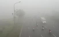 Bắc Bộ, Bắc Trung Bộ sương mù dày ảnh hưởng giao thông