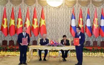 Tổng Bí thư Tô Lâm chứng kiến Lễ trao các văn kiện hợp tác Việt Nam - Lào