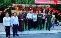 Ấm áp Tết quân dân tại xã đảo Thạnh An