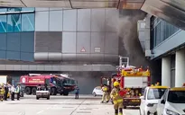 Hỏa hoạn bùng phát tại sân bay Hong Kong (Trung Quốc) 