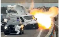 Cướp xe chở tiền táo tợn giữa ban ngày tại Italy