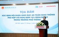 Honda Việt Nam đồng hành cùng Bộ Giáo dục và Đào tạo triển khai tọa đàm xây dựng tài liệu giáo dục an toàn giao thông
