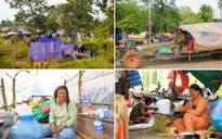 Hàng nghìn người dân Campuchia gần biên giới tranh chấp mong chờ được trở về nhà