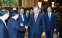 Tổng Bí thư Tô Lâm thăm, chúc Tết Đảng bộ, chính quyền, nhân dân Thủ đô Hà Nội