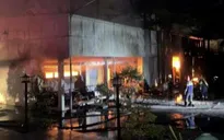 Cháy nhà kho gần 100 m² tại cơ sở tôn giáo ở TP Hồ Chí Minh