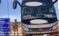 Xử phạt 45 triệu đồng xe khách nhồi nhét trên cao tốc
