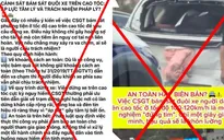Cục CSGT cảnh báo tin giả về việc dừng xe để kiểm soát trên cao tốc