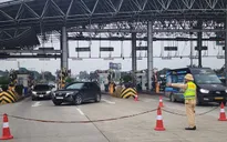 Phân luồng cho phương tiện đi ngược chiều trên cao tốc Pháp Vân – Mai Sơn