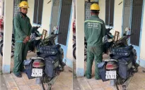 Giả công nhân điện lực, cắt trộm cáp quang giữa ban ngày