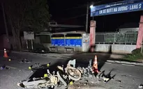 Tai nạn nghiêm trọng giữa 2 xe mô tô, 4 thanh niên tử vong