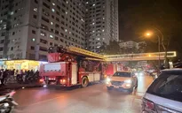 Xử lý kịp thời vụ cháy căn hộ tại khu đô thị Linh Đàm