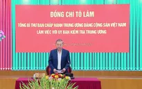 Tổng Bí thư Tô Lâm làm việc với Ủy ban kiểm tra Trung ương
