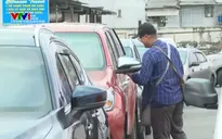 Ô tô xếp hàng dài chờ đăng kiểm ở TP Hồ Chí Minh