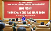 Đẩy mạnh tìm kiếm, quy tập và xác định danh tính hài cốt liệt sĩ