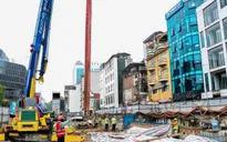 Hà Nội phân luồng giao thông phục vụ thi công ga ngầm S12 tuyến metro Nhổn – ga Hà Nội từ hôm nay