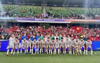 ĐT nữ Việt Nam về nước sau hành trình tại VCK bóng đá nữ châu Á 2026