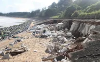 Sạt lở đe dọa di tích Địa đạo Vịnh Mốc (Quảng Trị)