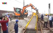 Ứng dụng công nghệ khắc phục hư hỏng hạ tầng đường sắt