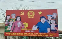 Thanh Hóa: Không khí chuẩn bị bầu cử rộn ràng trên các tuyến phố