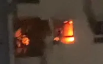 Kịp thời dập tắt đám cháy tại chung cư Ecohome 1  
(Hà Nội)