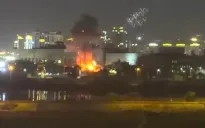 Tấn công nhằm vào Đại sứ quán Mỹ tại Baghdad gây cháy lớn