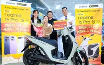 Khách mua realme 16 Series được nhận xe điện trị giá gần 26 triệu