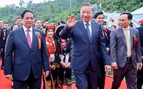 Tổng Bí thư và Thủ tướng dự Lễ khởi công, động thổ đồng loạt các trường nội trú liên cấp vùng biên giai đoạn 2