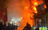 Hai vụ cháy liên tiếp trong tối 19/3 ở Hà Nội