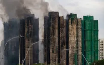 Cháy lớn tại khu nhà ở Hong Kong (Trung Quốc), gần 100 người đi sơ tán