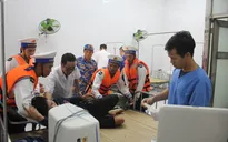 Cấp cứu kịp thời ngư dân gặp tai nạn lao động nghiêm trọng trên biển