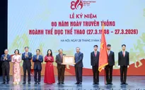 Tổng Bí thư Tô Lâm: Hoàn thiện thể chế phát triển thể dục thể thao hiện đại, đồng bộ
