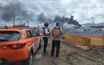 Hỏa hoạn tại nhà máy lọc dầu của Israel, nghi do trúng tên lửa