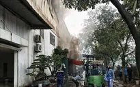 Cháy công ty cơ khí trong khu công nghiệp Đại Đồng - Hoàn Sơn (Bắc Ninh)